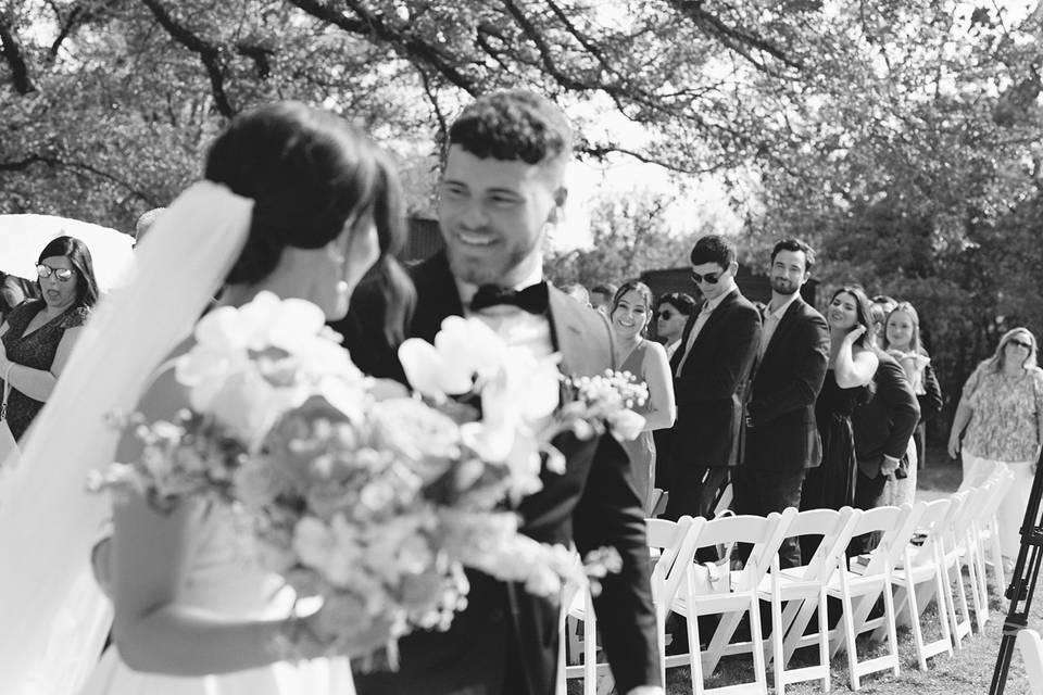 Ceremony at the Promenade