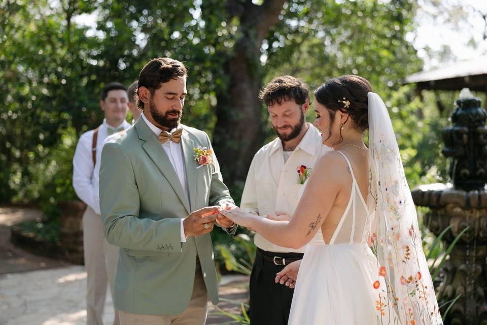 Ceremony at the Courtyard