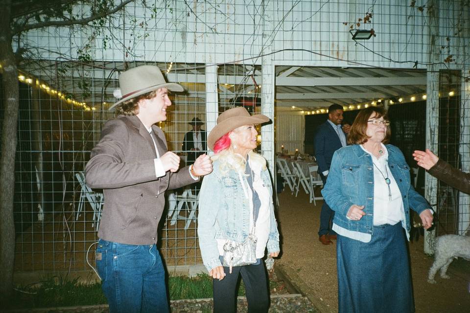 Reception at the Hideout