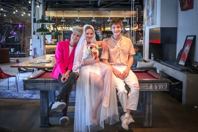 Wedding couple