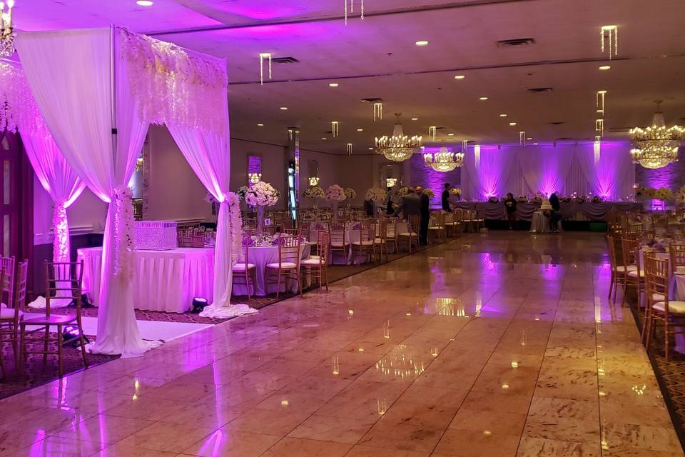 Grand Ballroom Draped Entrance