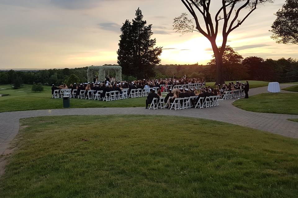 Outdoor ceremony