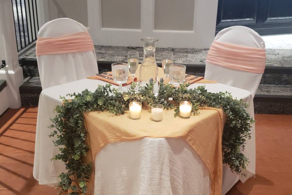 Sweetheart Table