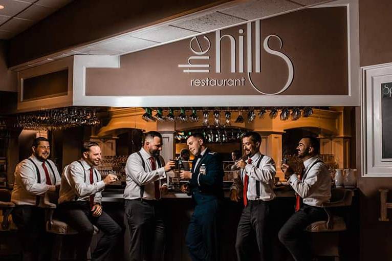 Groomsmen at The Bar