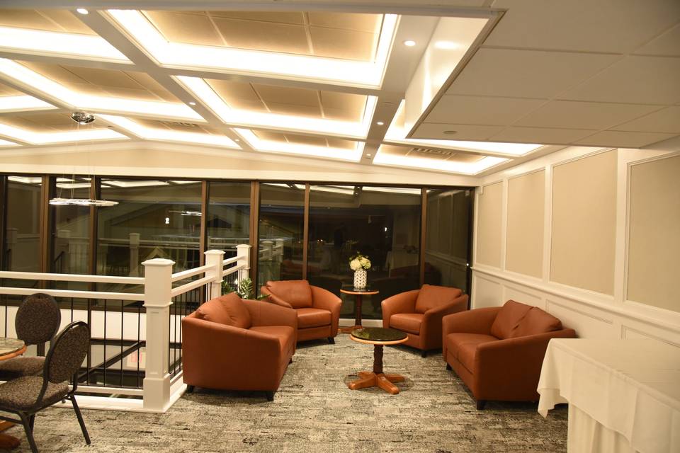 John Burns room sitting area