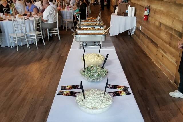 Several Salad Options.