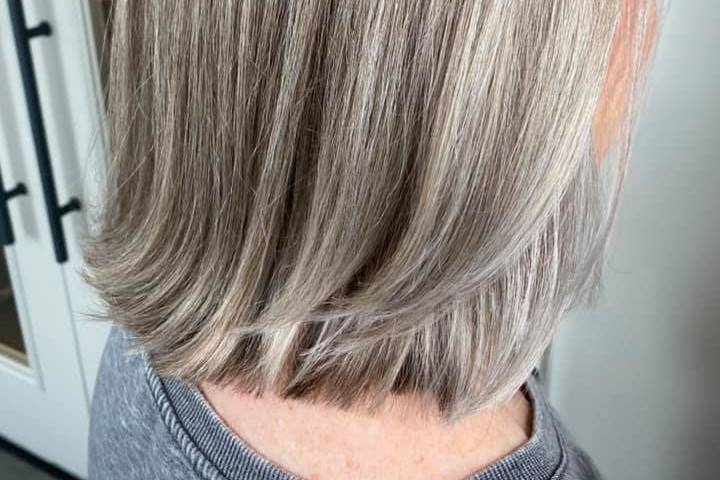 Silver toned highlights
