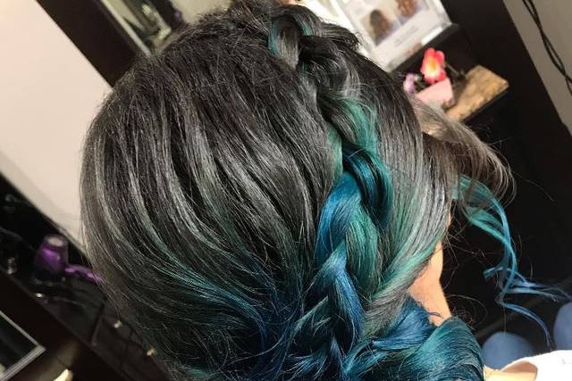 Bridal party hair