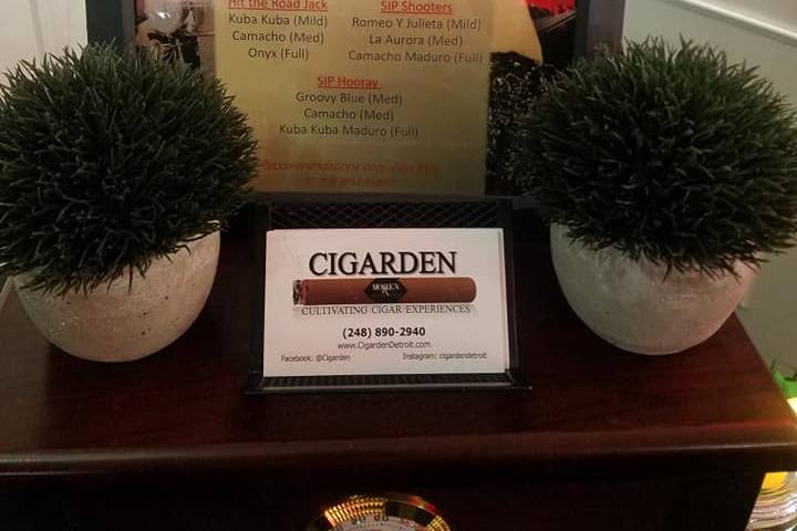 Custom cigar signage