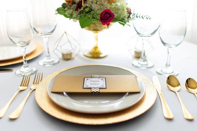 Day-of wedding stationery