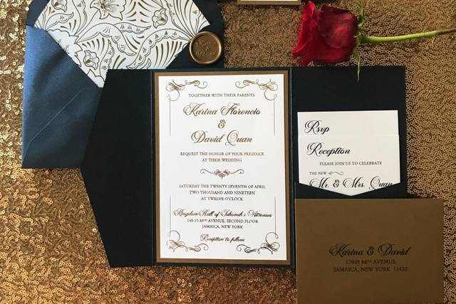 Classic and traditional stationery
