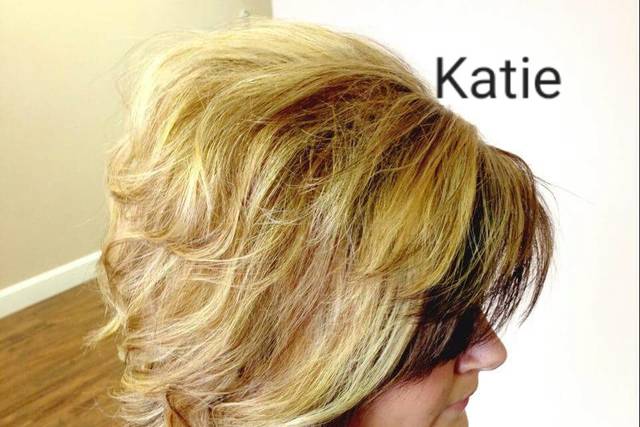 Blonde hair