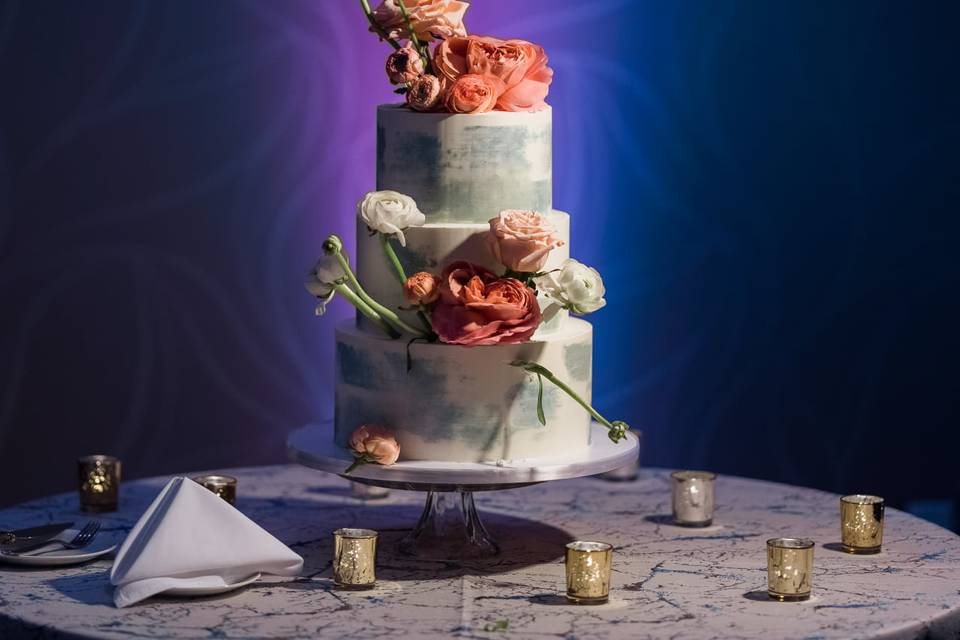 Colorful Wedding Cake
