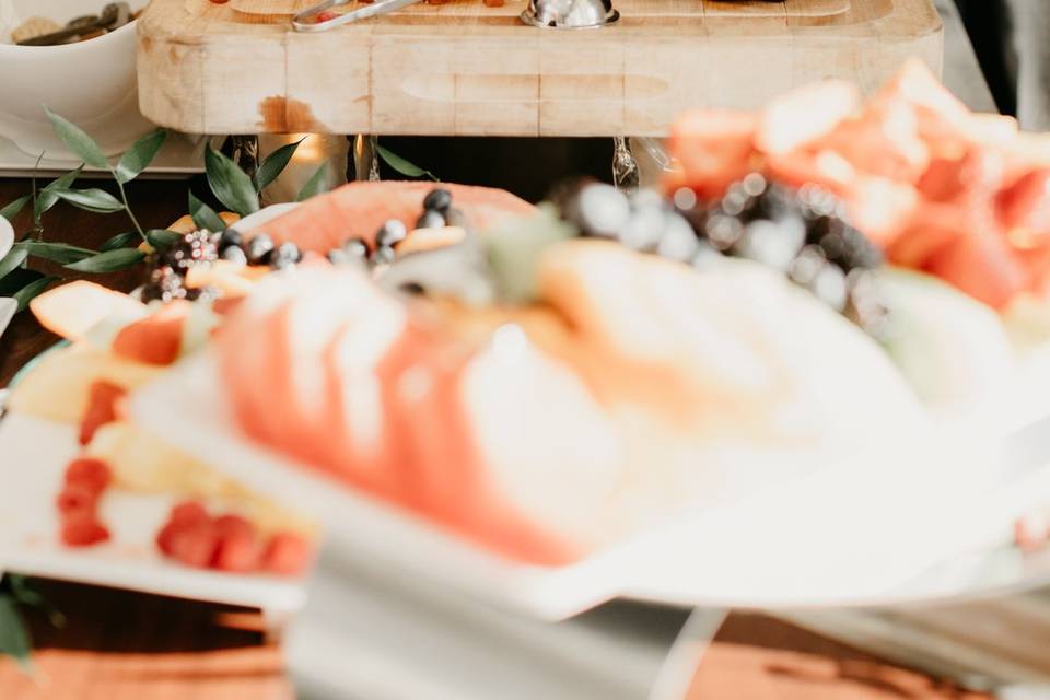 Fruit & Cheese Display