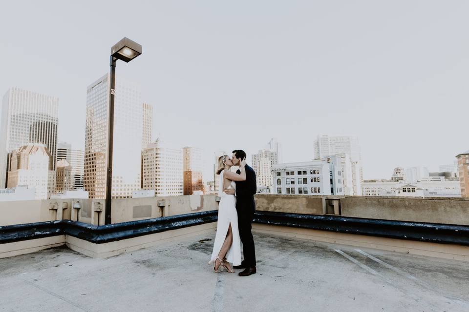 Rooftop Elopement, SF