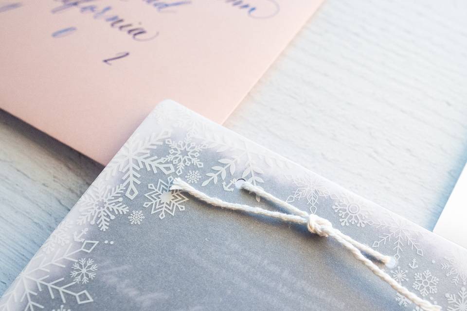 Wintery Invites