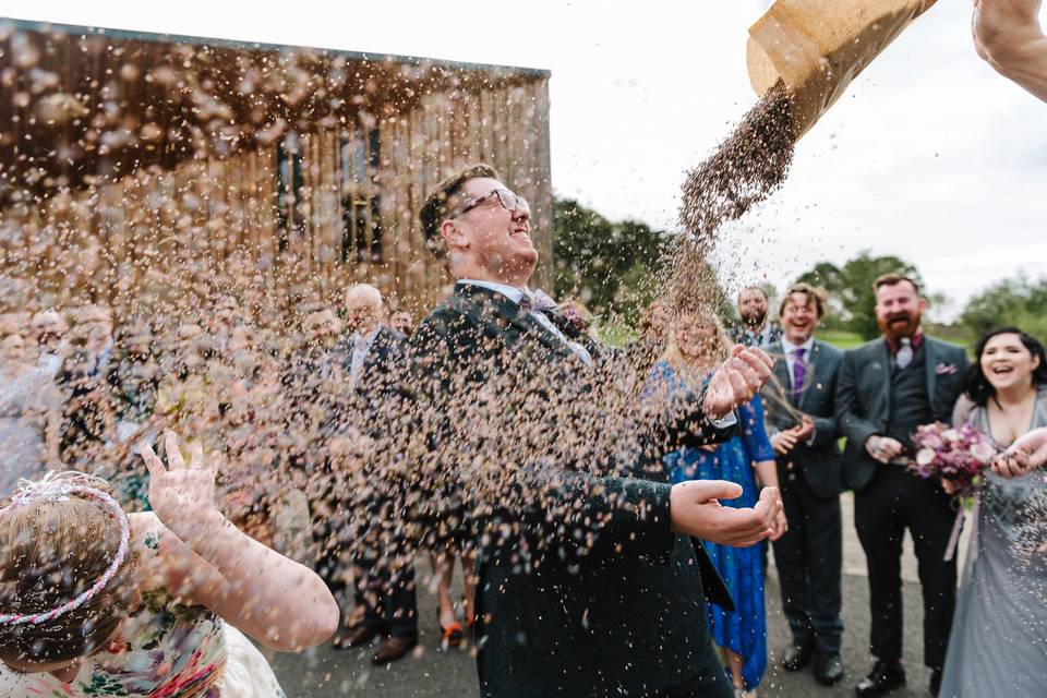 Confetti shot