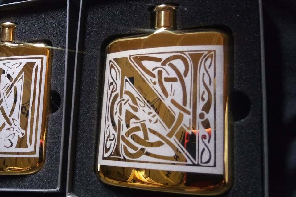 Etched flasks