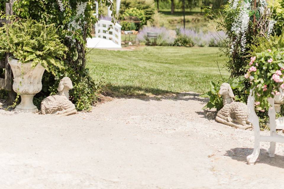 Entrance to Ceremony Site