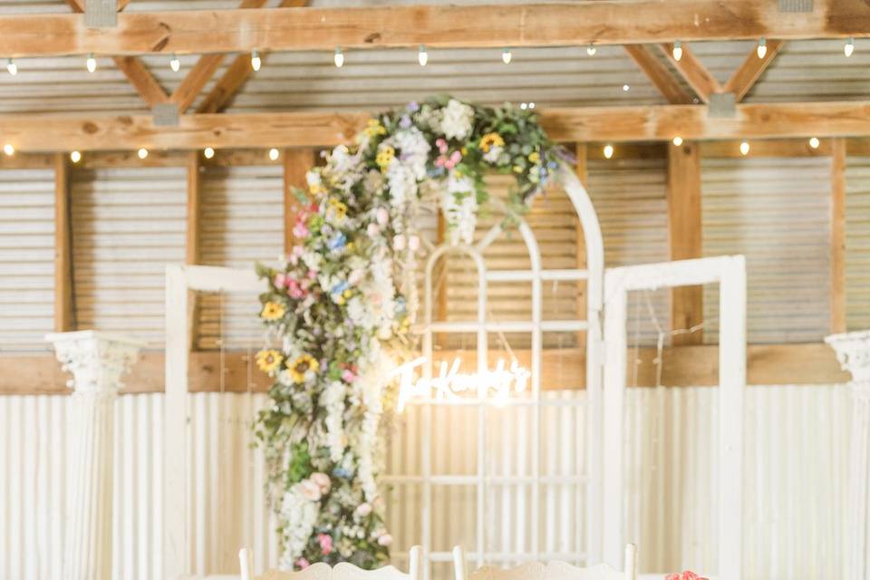 Sweetheart Table
