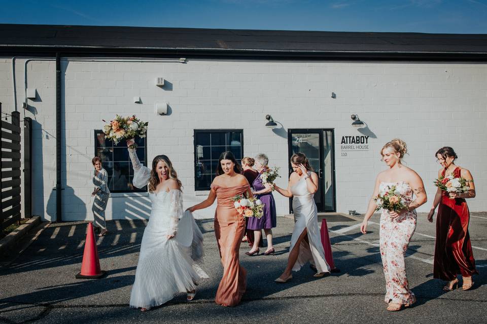 Attaboy Barrel House Wedding