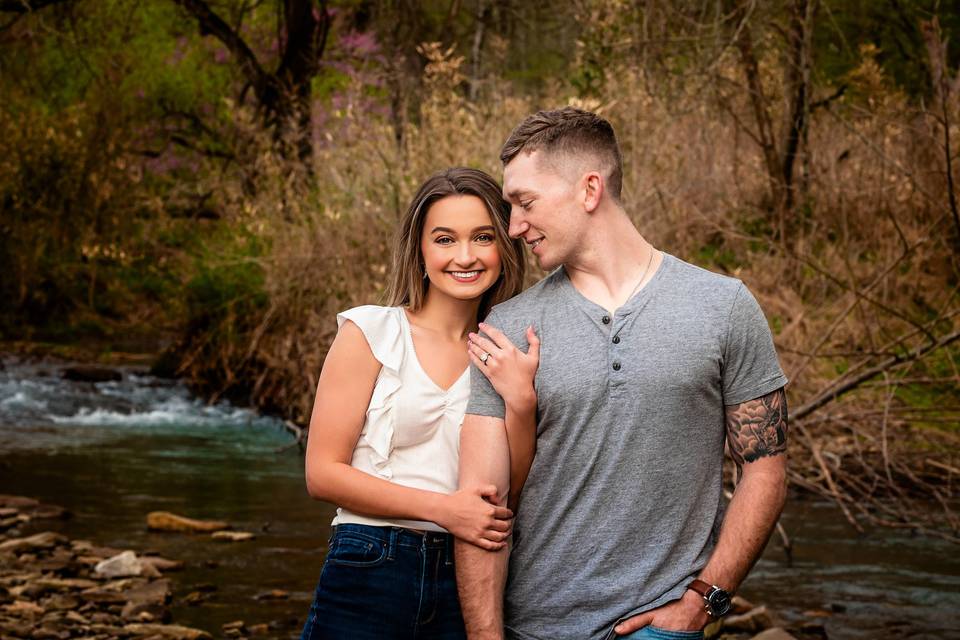 Devils Den engagement session