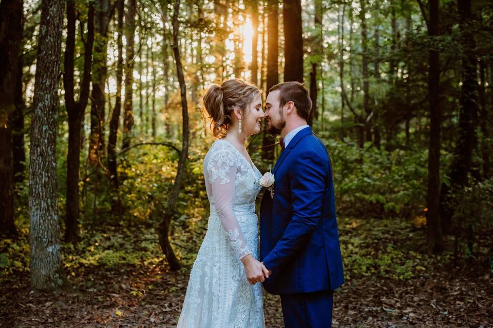 Woodland wedding