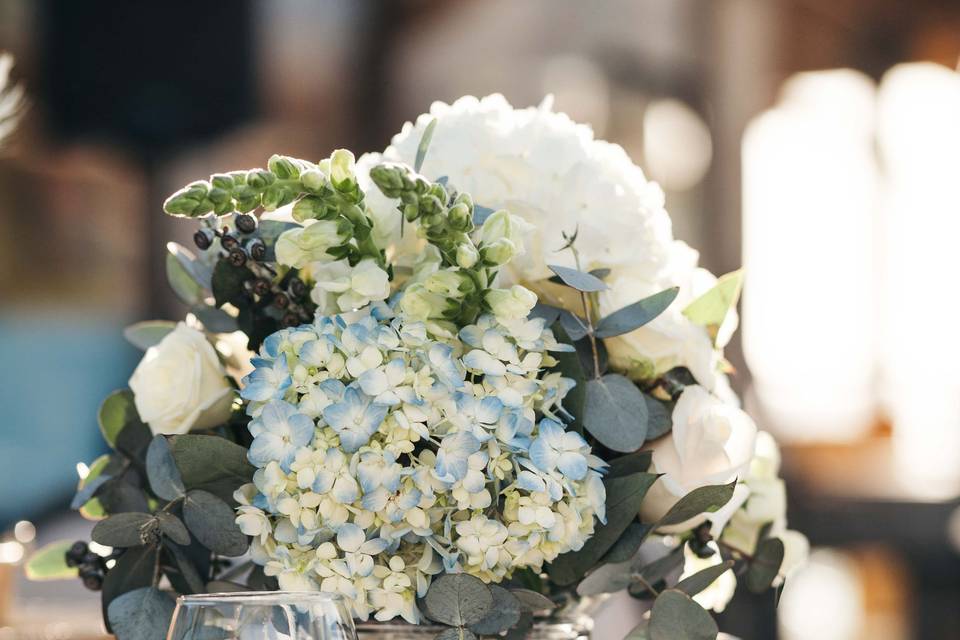 Boho table decor