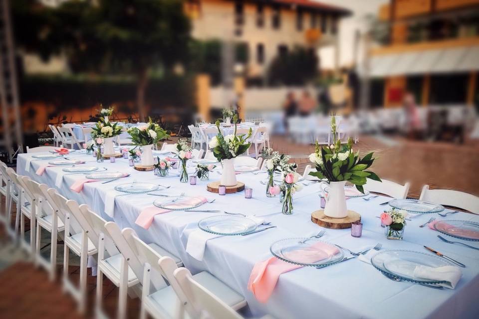 Garden Theme Bridal Table
