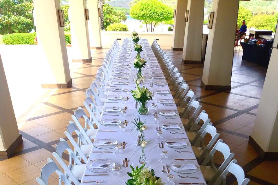 Simple Elegant Long Table