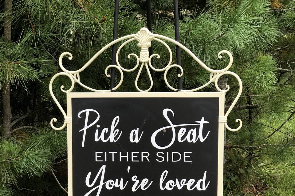 Wedding Sign