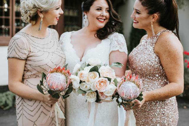 Three bouquets