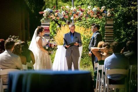 Book Arch Wedding