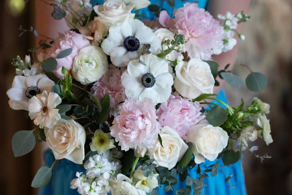 Anemone and peony