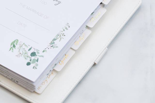 Gold foil stamping