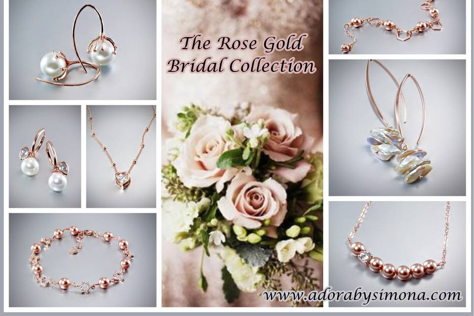 The new ADORA Rose Gold Bridal Collection - July 2016
