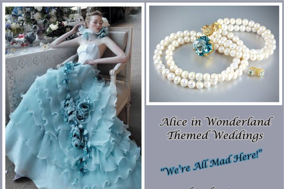 Fairytale Themed Weddings - Alice in Wonderland