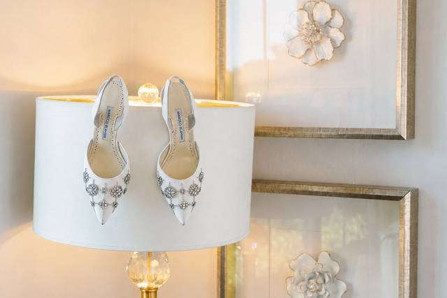 Shoes fit for the bride!
