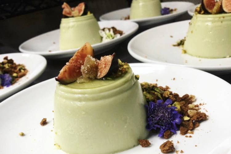 Matcha Panna Cotta