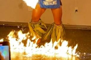 Atlanta, GA Fire Knife Dancer