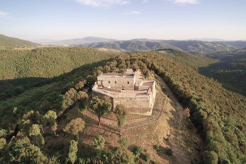 Castle from the drone