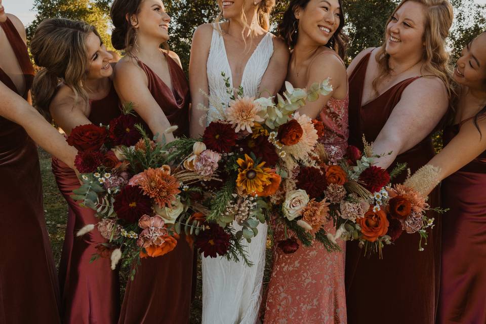 Ladies bouquets