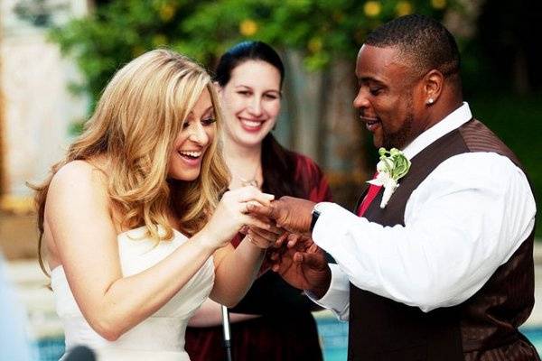 Elysia, officiating for Shiri and Dante