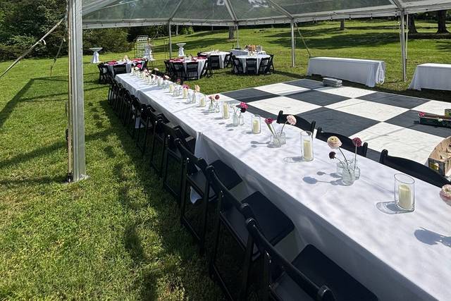 Clear Top Frame Tent