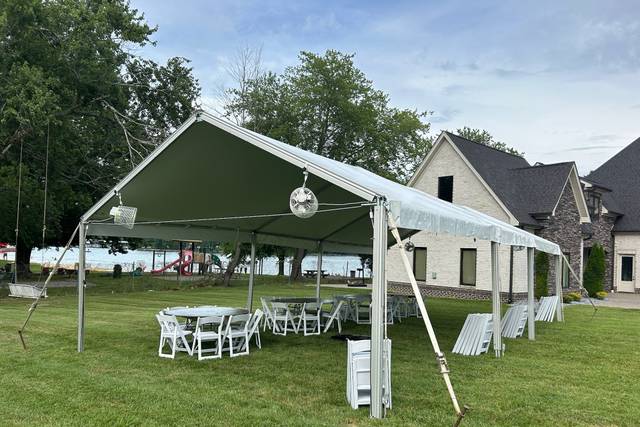 20'x30' White Top Frame Tent