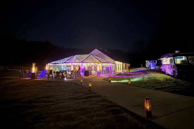 Clear Top Frame Tent