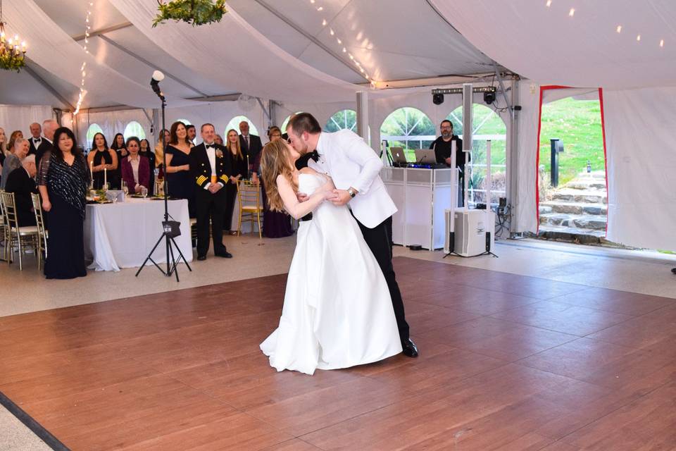 Bride and Groom First Dance