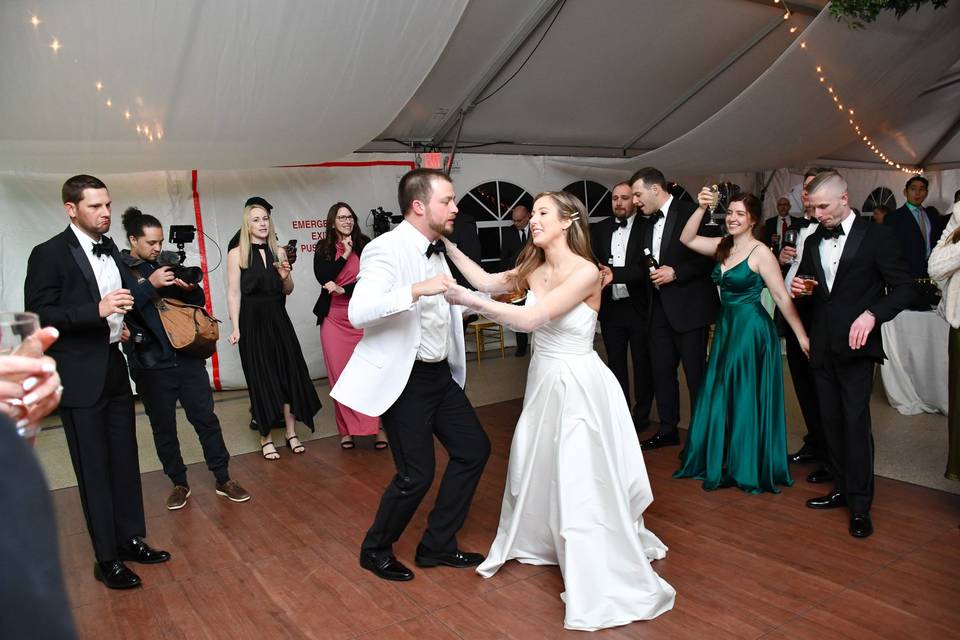 Bride and Groom Dance