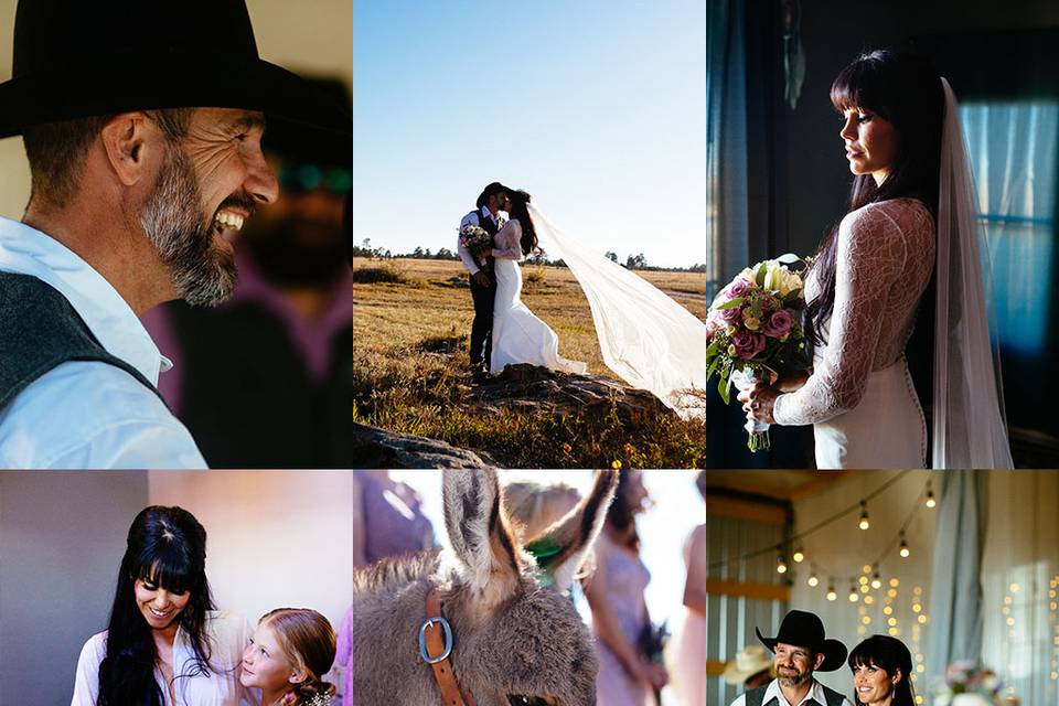 Cowboy wedding