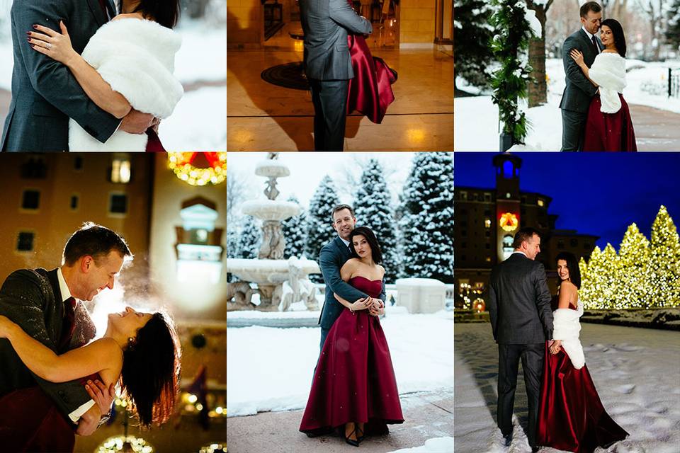 Snow engagement